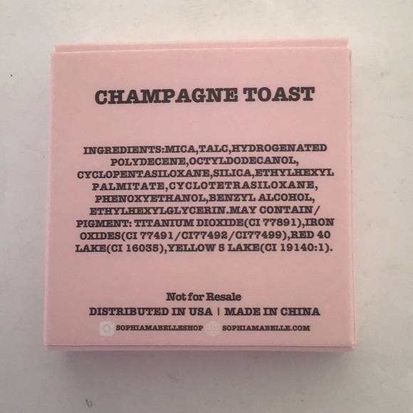 SOPHIA + MABELLE HIGHLIGHTER IN CHAMPAGNE TOAST NWT - Picture 4 of 7